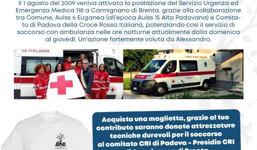 #Sostegno Croce Rossa Italiana – Presidio CRI di Carmignano di Brenta